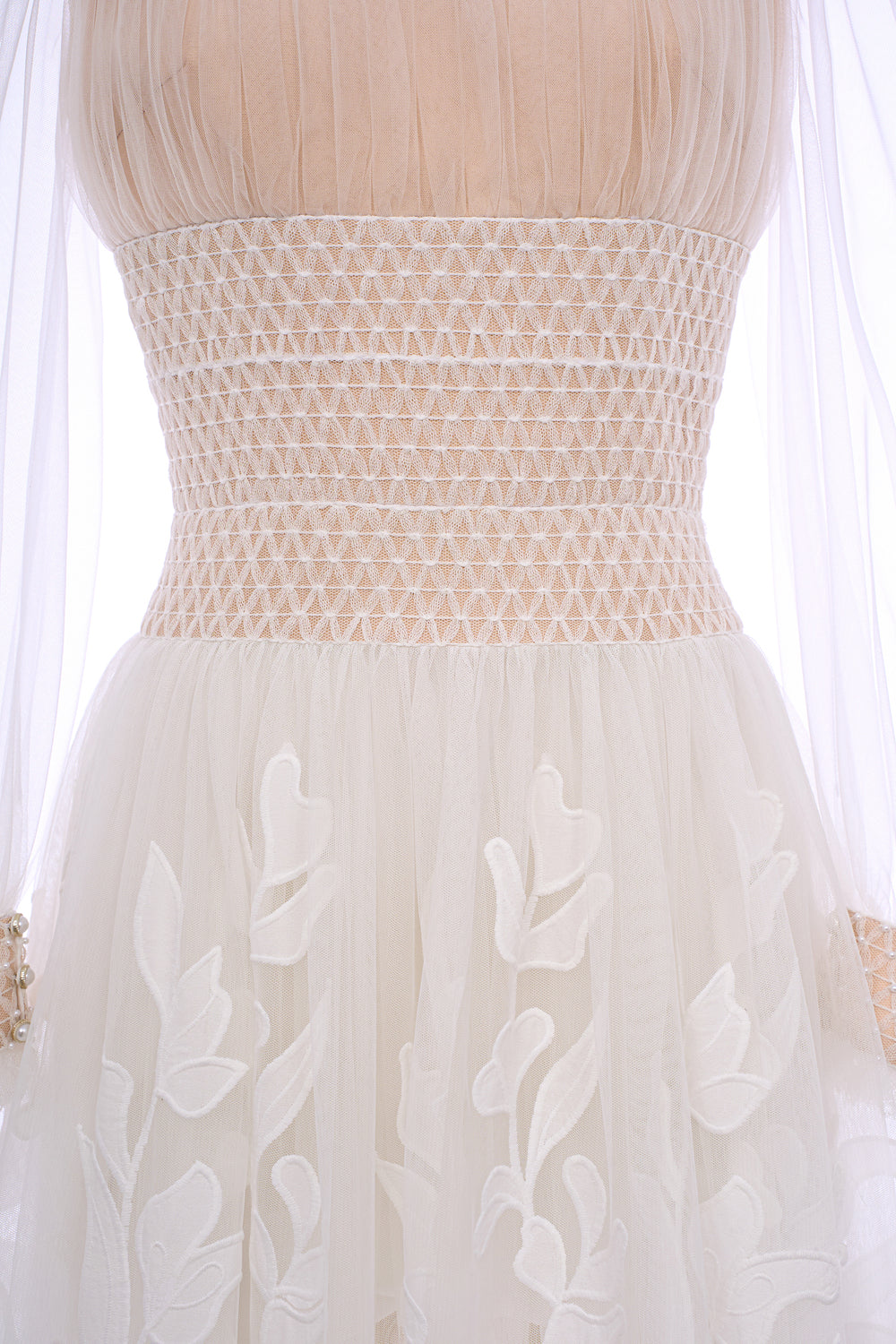 Virel Bishop Sleeve Maxi Dress