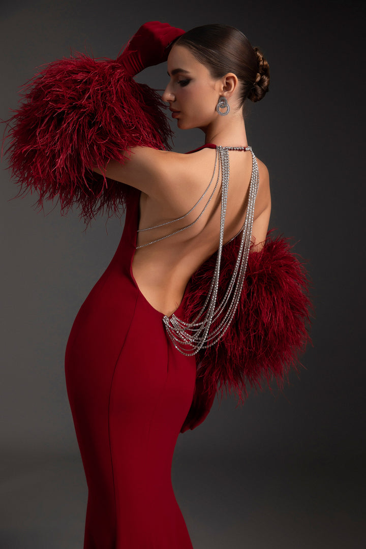 Rose Fringe Gloves - MEAN BLVD