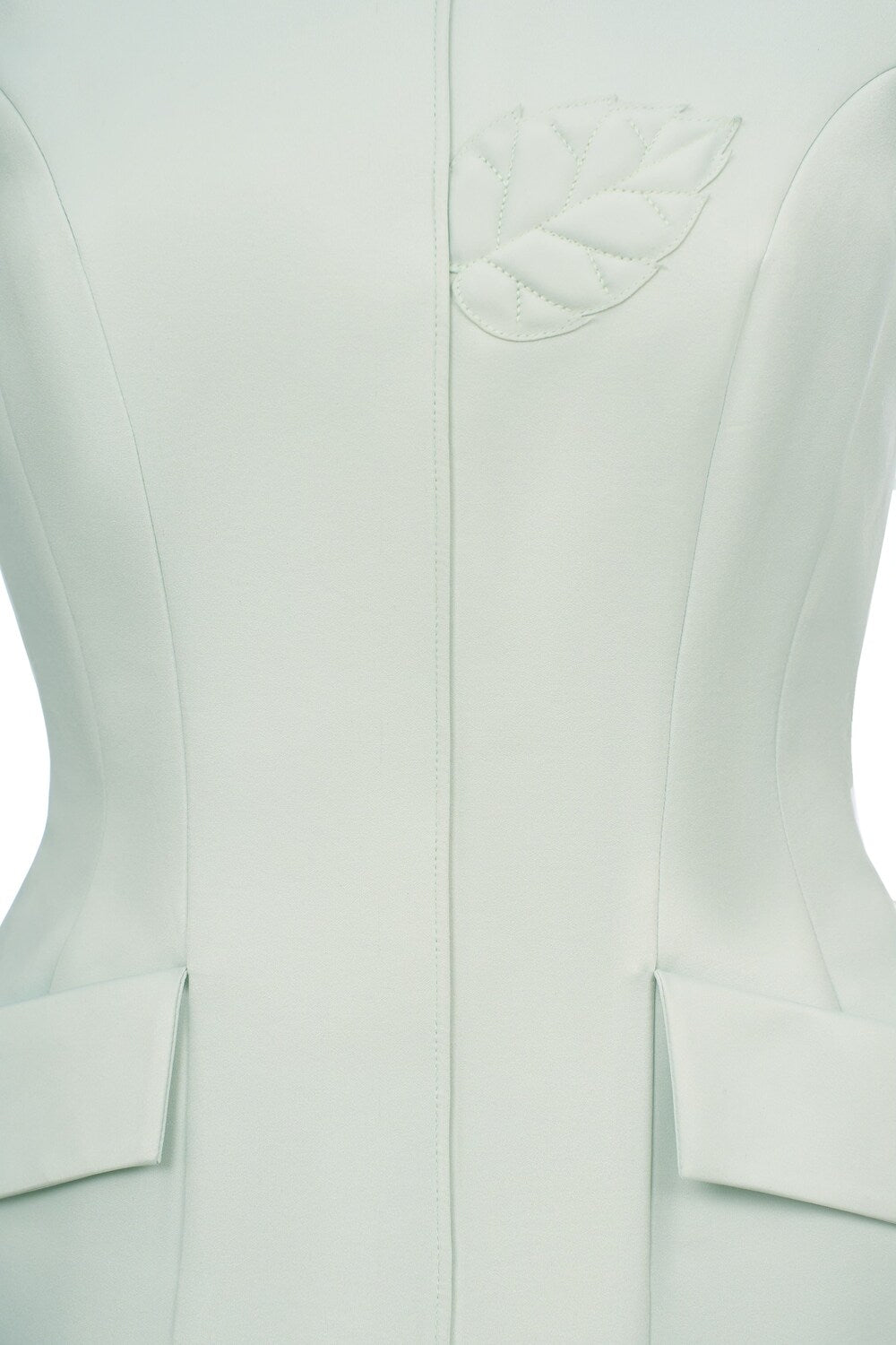 Nyra Peplum Cap Sleeved Taffeta Top