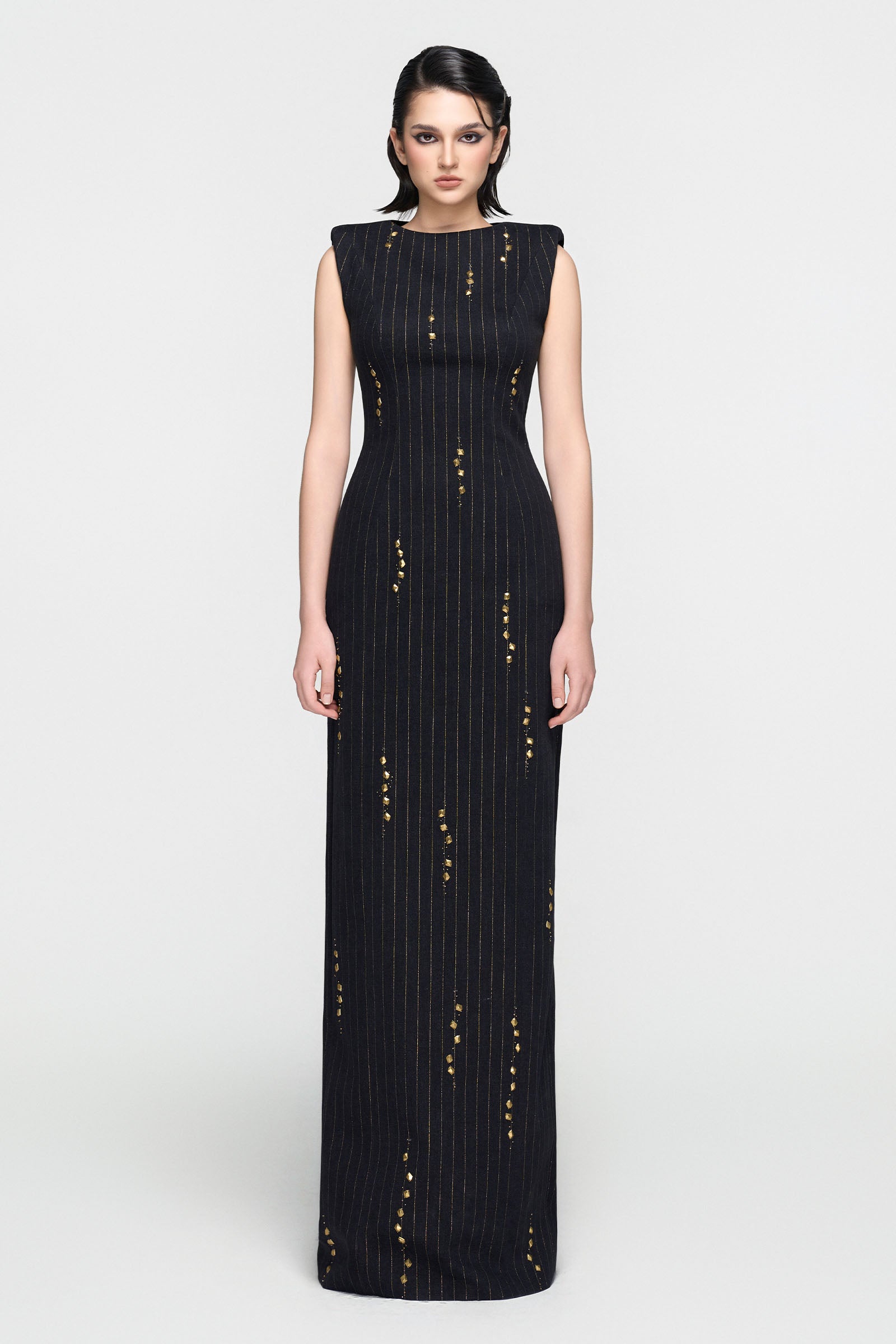 Rosée Boat Neck Maxi Dress - MEAN BLVD
