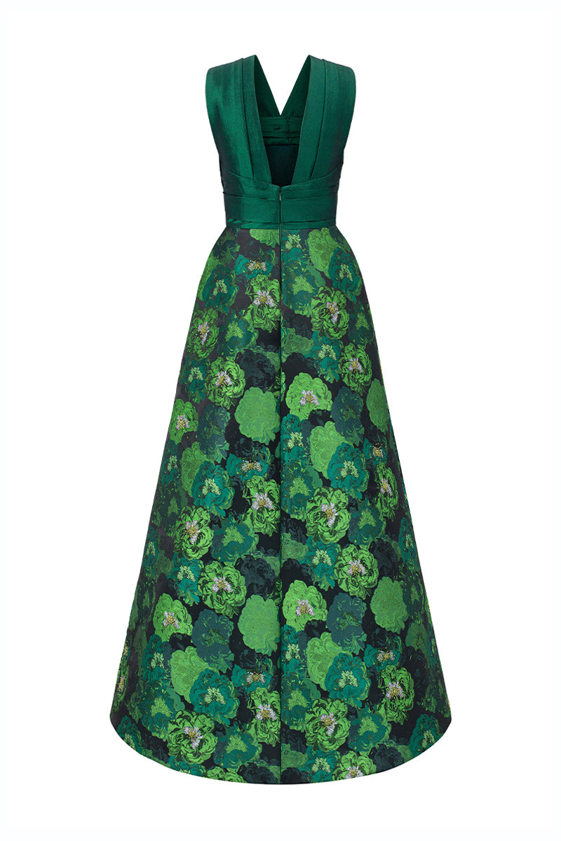 Veya Crossover Maxi Dress