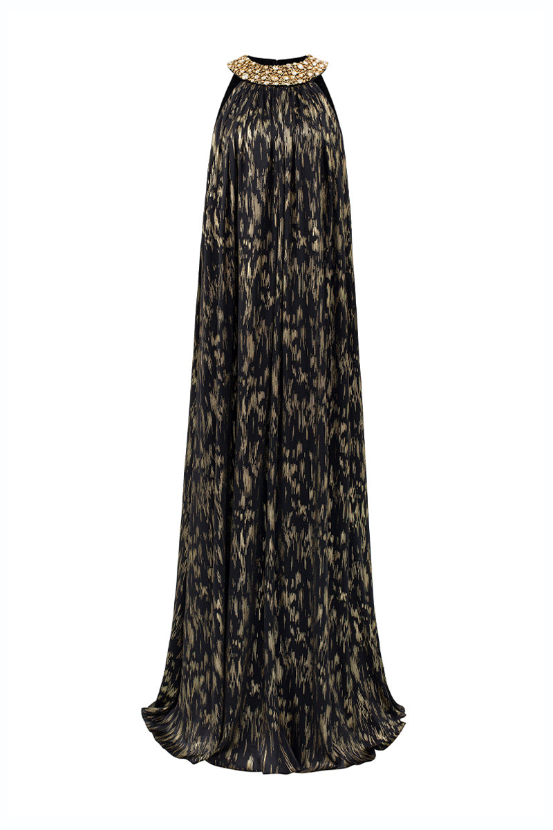 Lunea Trapezoid Maxi Dress