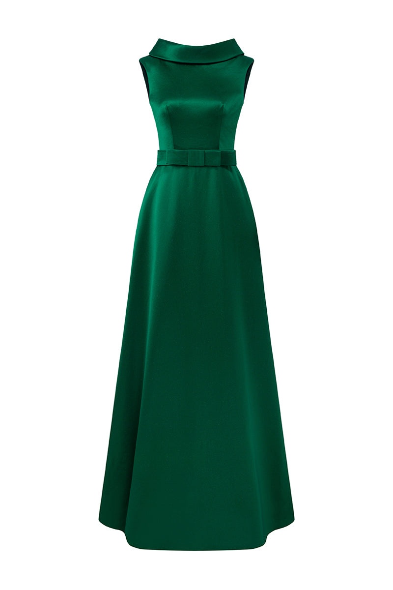 Nyelle Boat Neck Maxi Dress