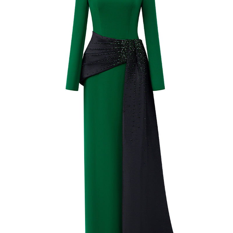 Naeris Round Neck Maxi Dress