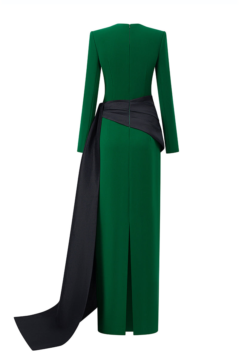 Naeris Round Neck Maxi Dress