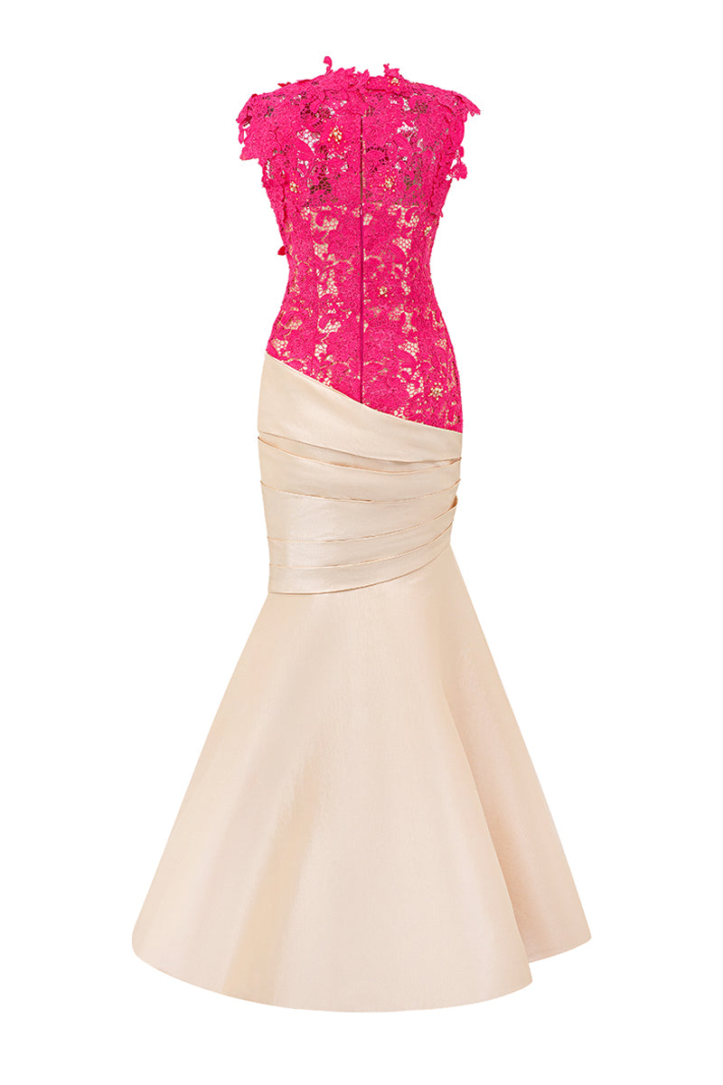 Isora High Neck Maxi Dress