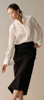 Rowen Pin Tuck Shirt - MEAN BLVD
