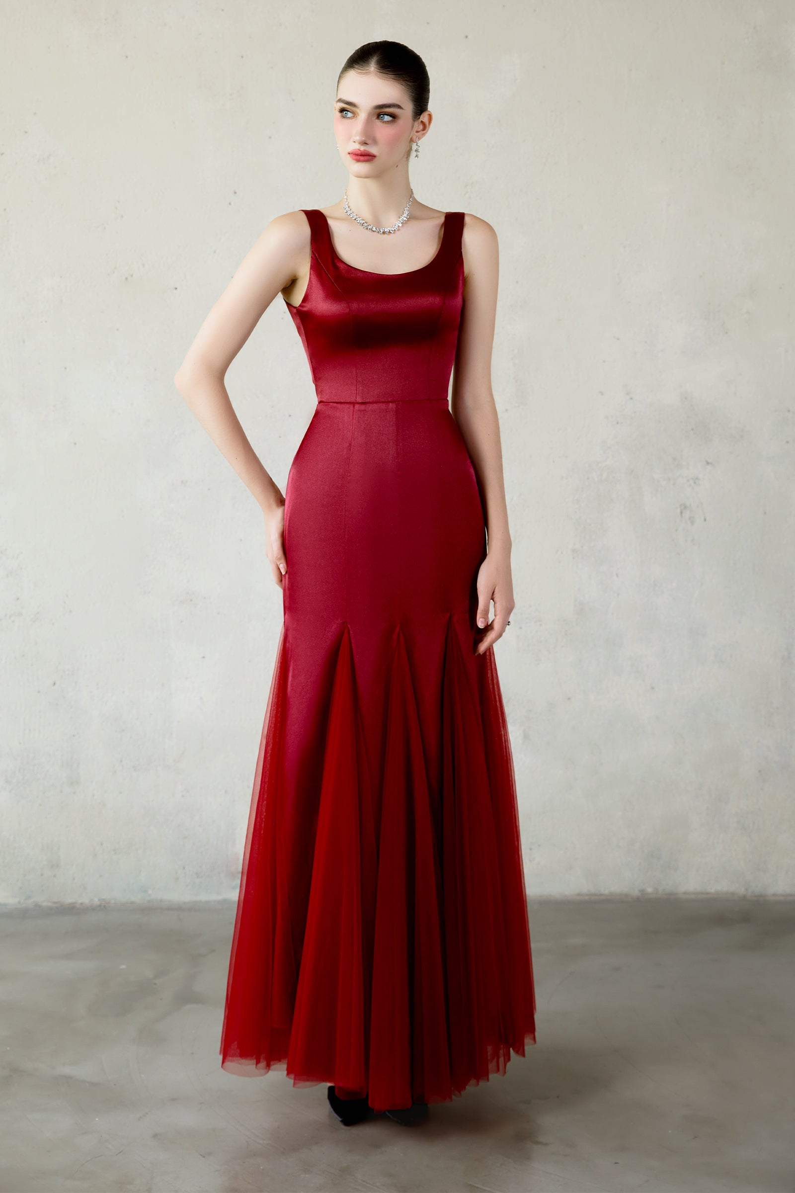 Ruby Scoop Neck Maxi Dress - MEAN BLVD
