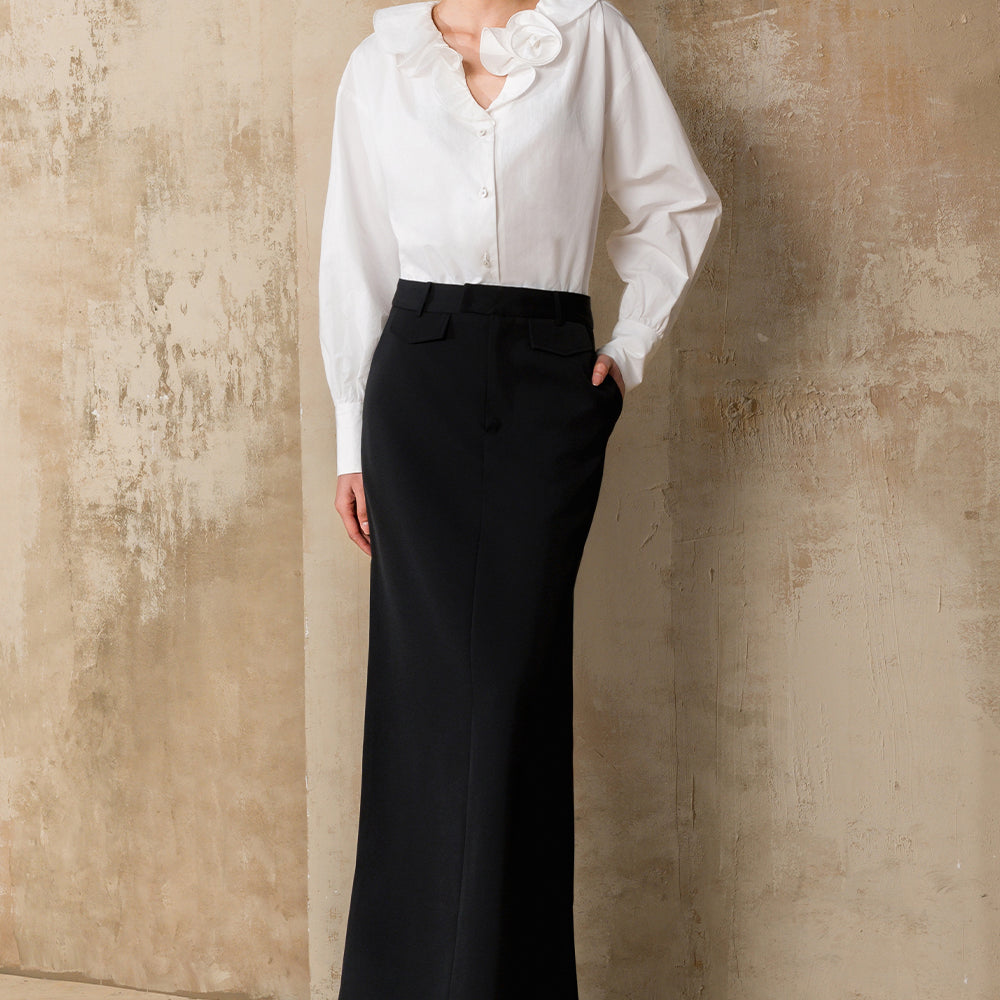 Ruff Applique Shirt - MEAN BLVD