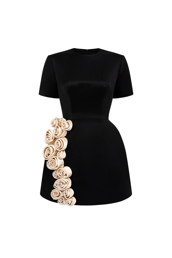 Rylan A-line Applique Mini Dress - MEAN BLVD