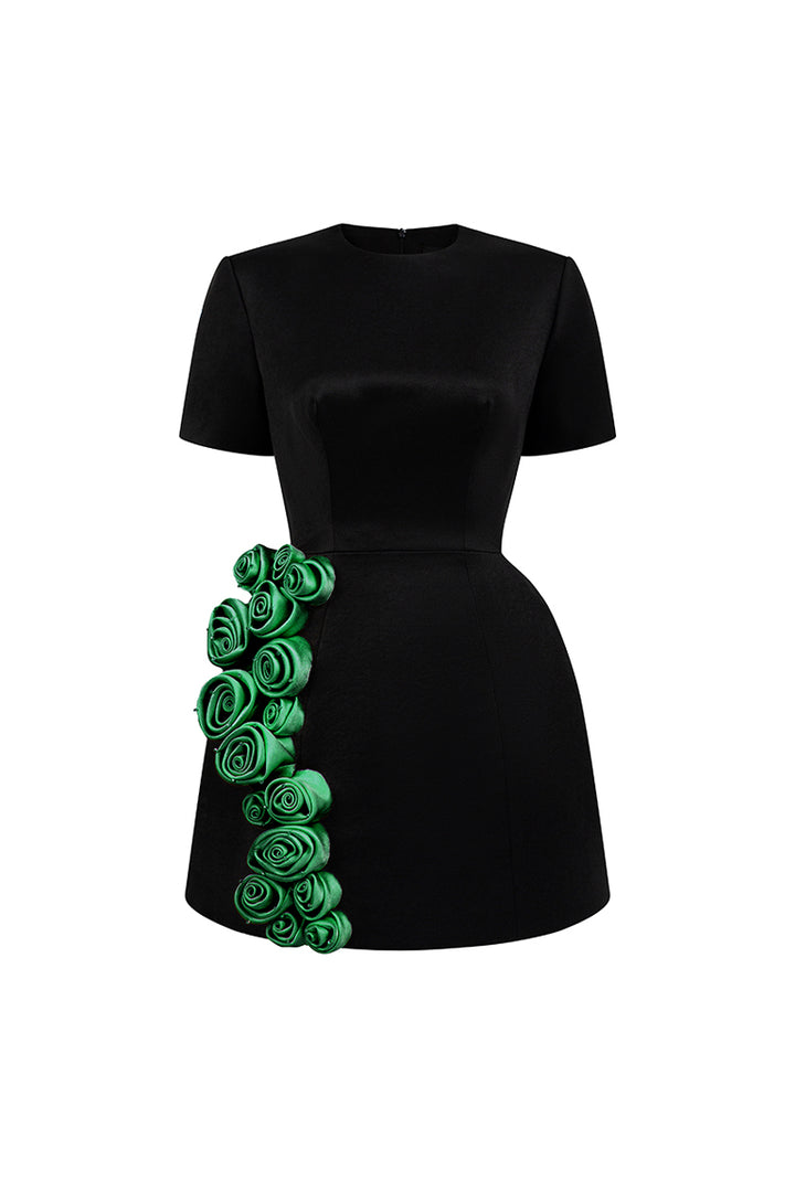 Rylan A-line Applique Mini Dress - MEAN BLVD