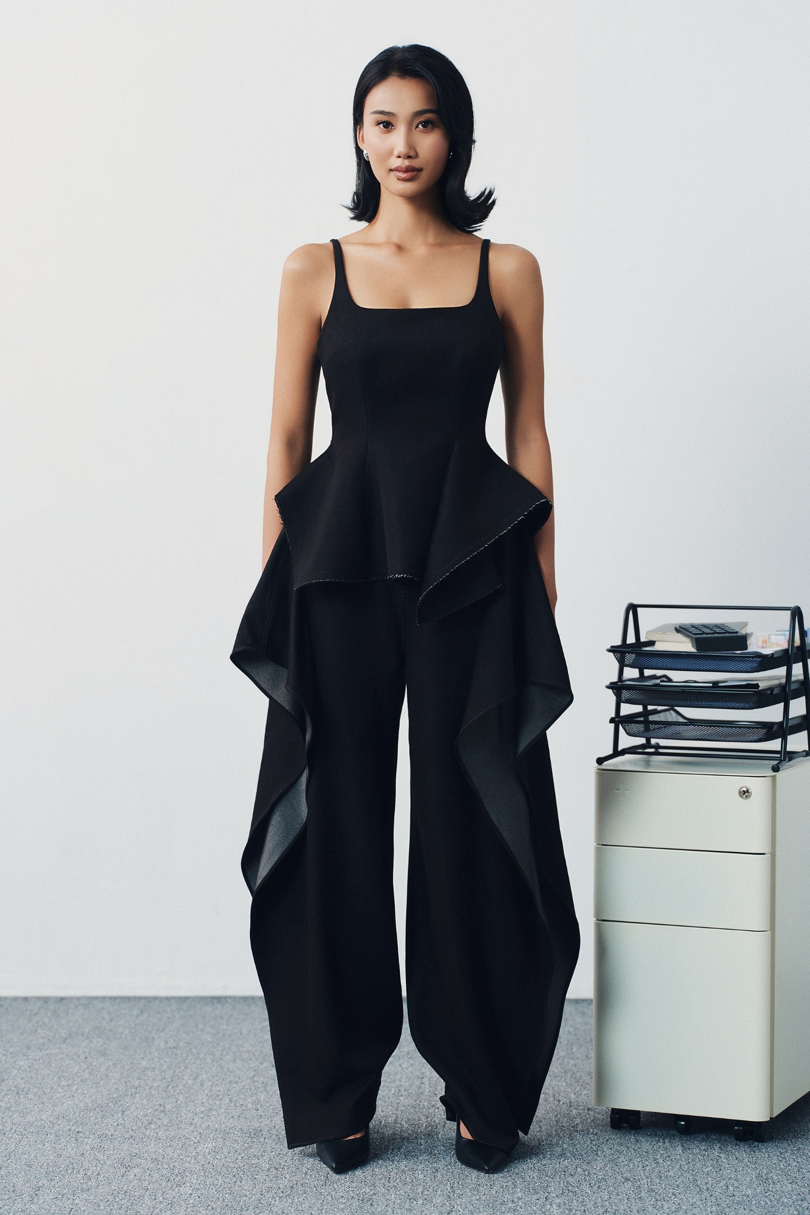 Leonie Peplum Top