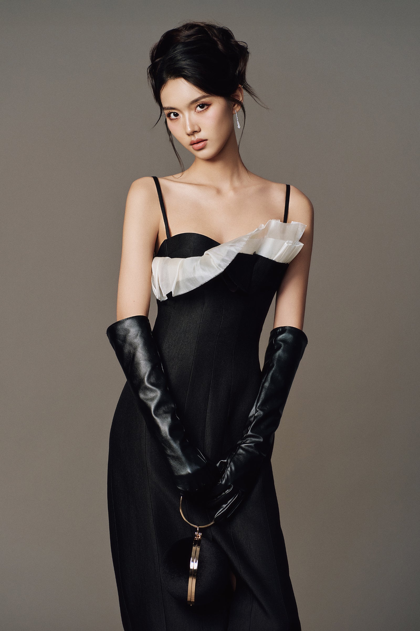 Sevee Ruffle Midi Dress