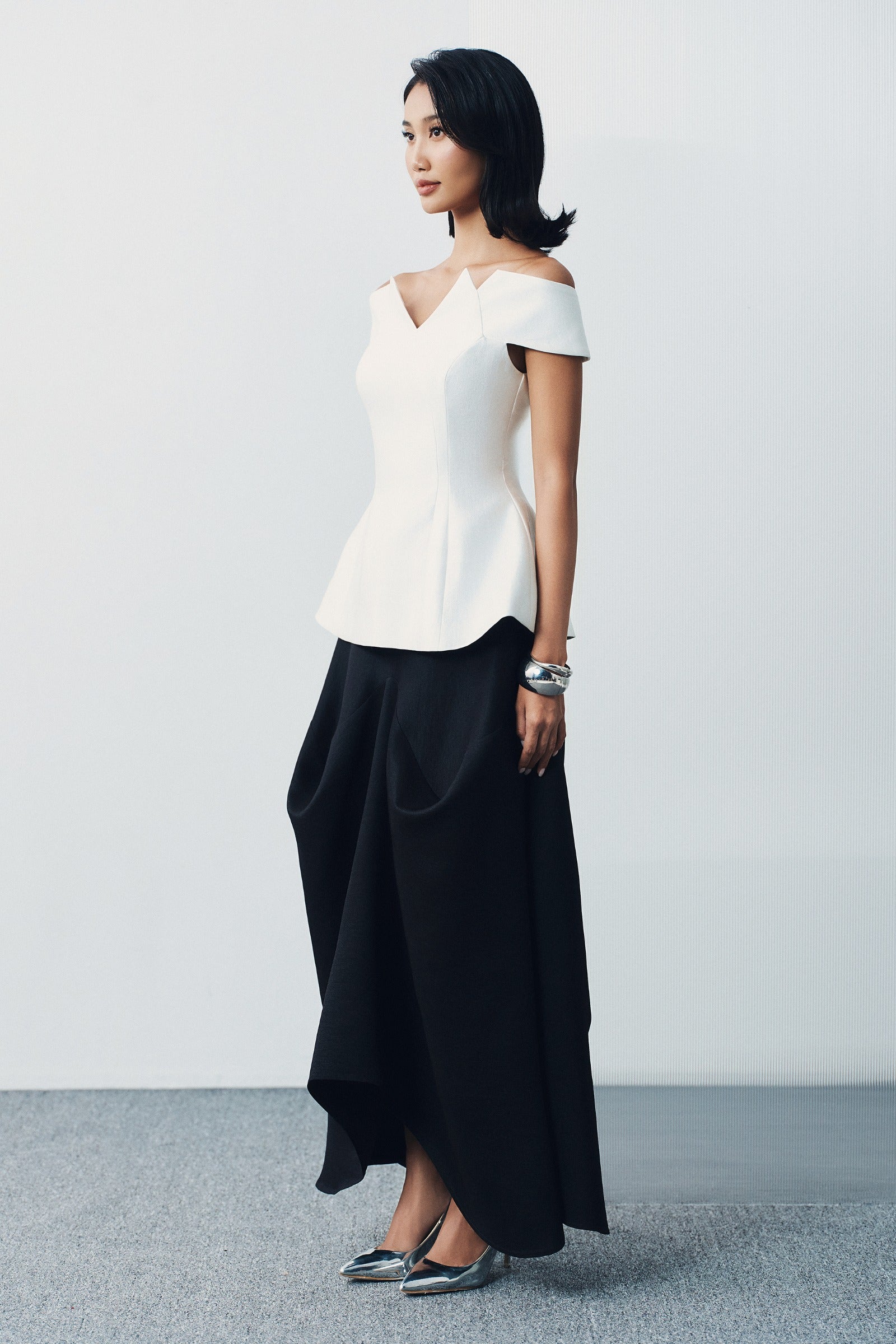 Aube Draped Skirt