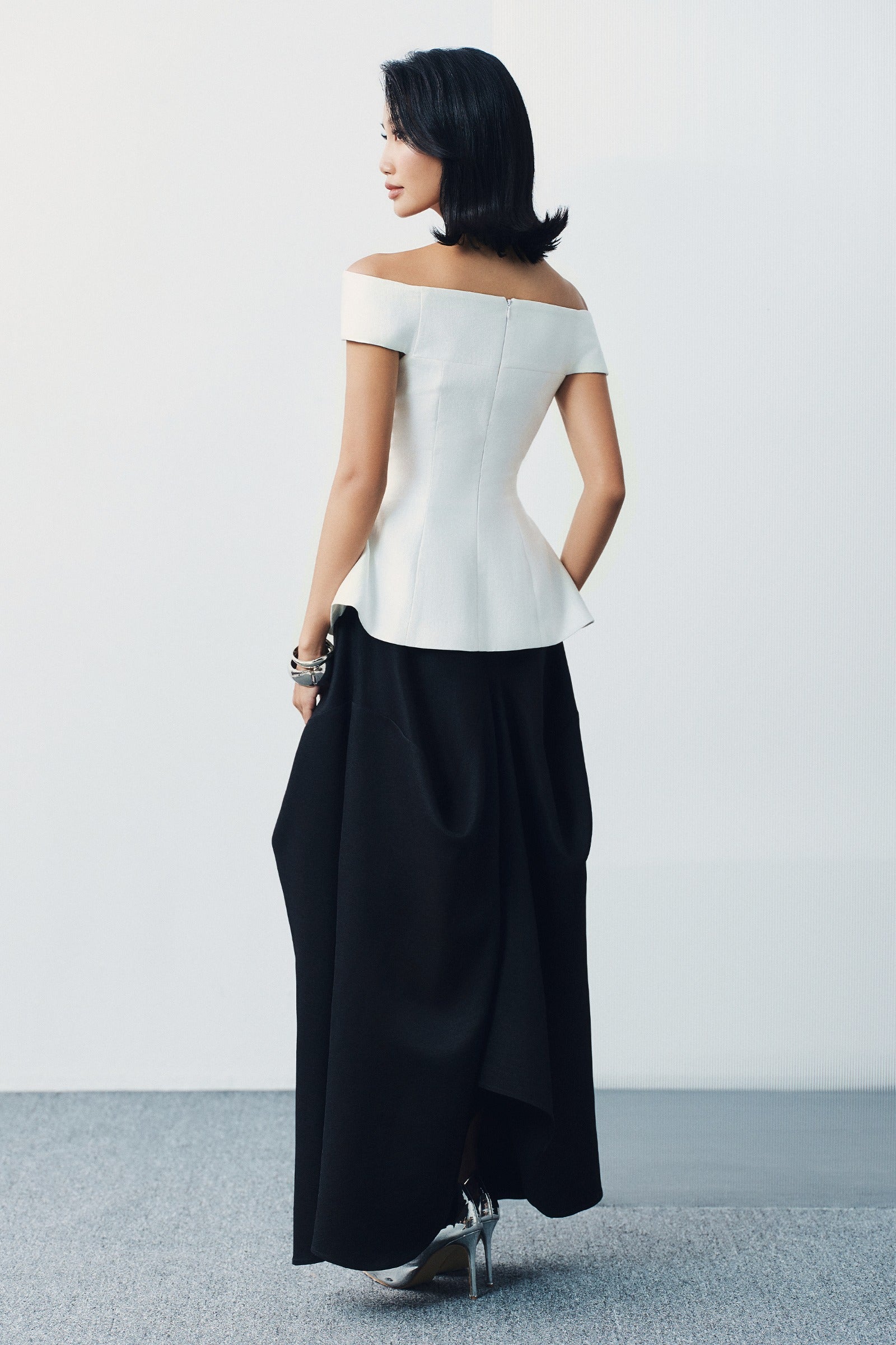 Aube Draped Skirt