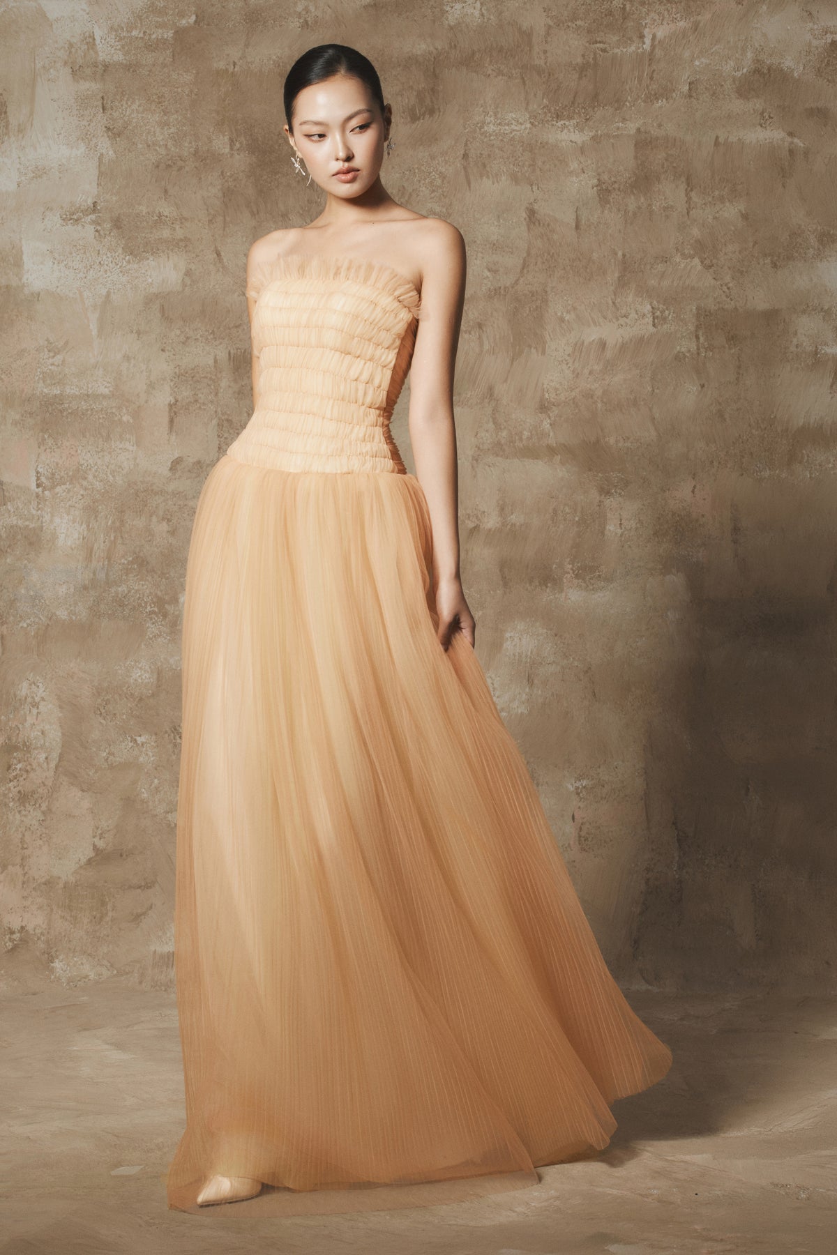 Sona Ruched Maxi Dress