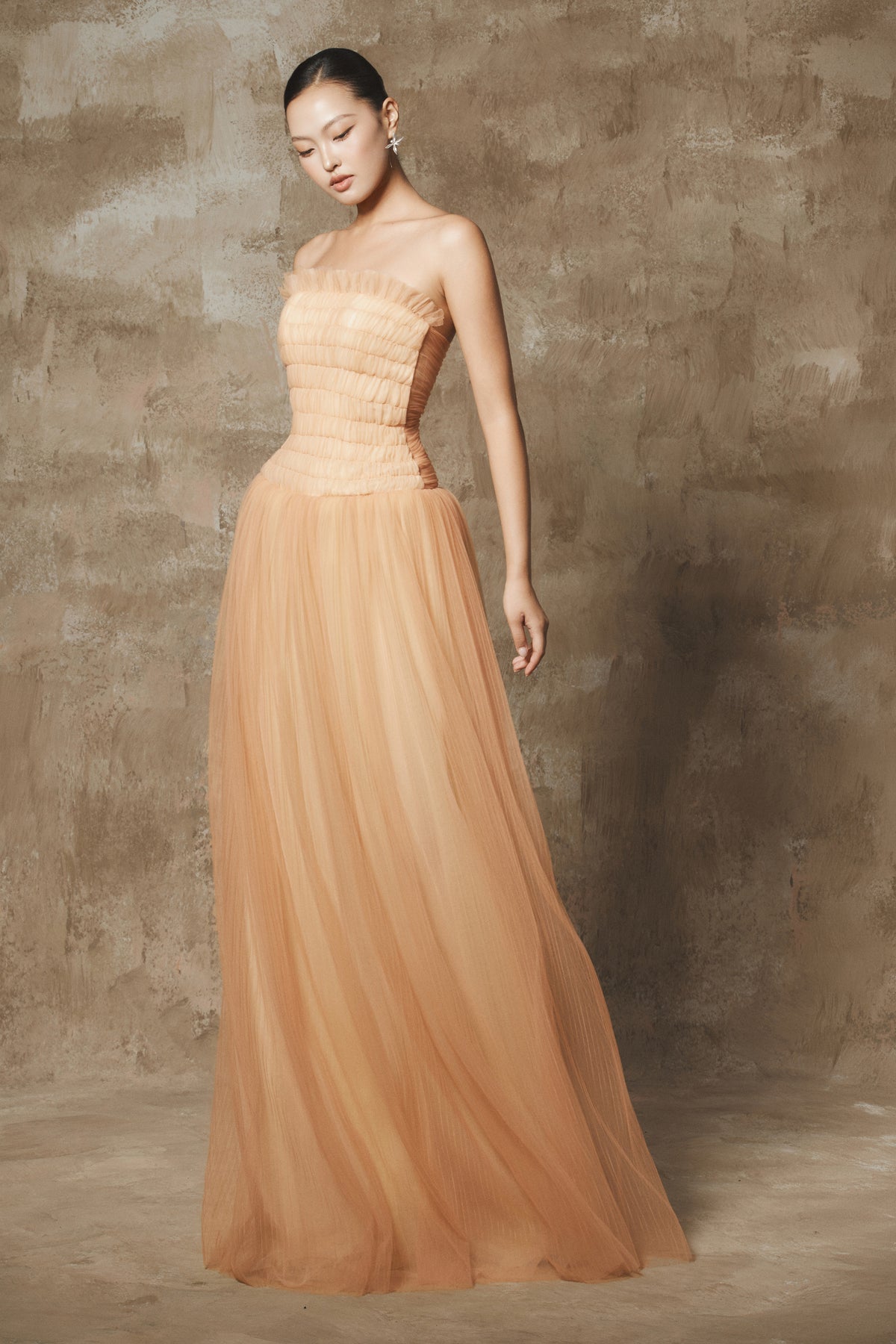 Sona Ruched Maxi Dress