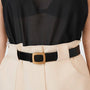 Hadley Cowhide Leather Belt