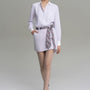 Sie A-line High Waist Twill Mini Skirt