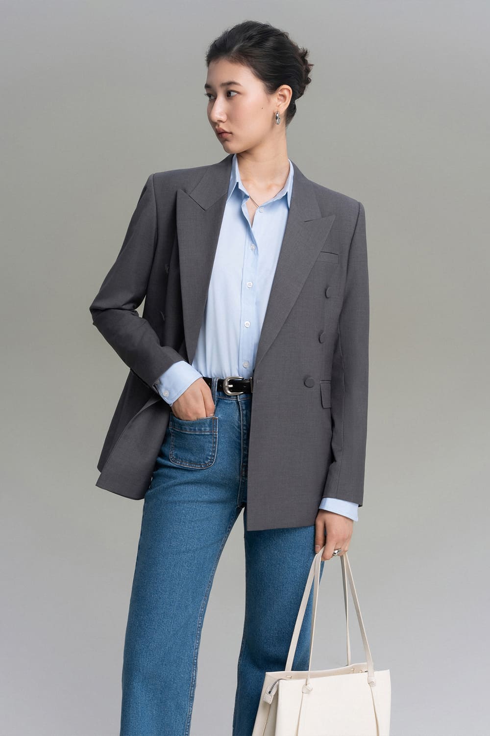 Caster Straight Patch Pocket Bamboo Shirt