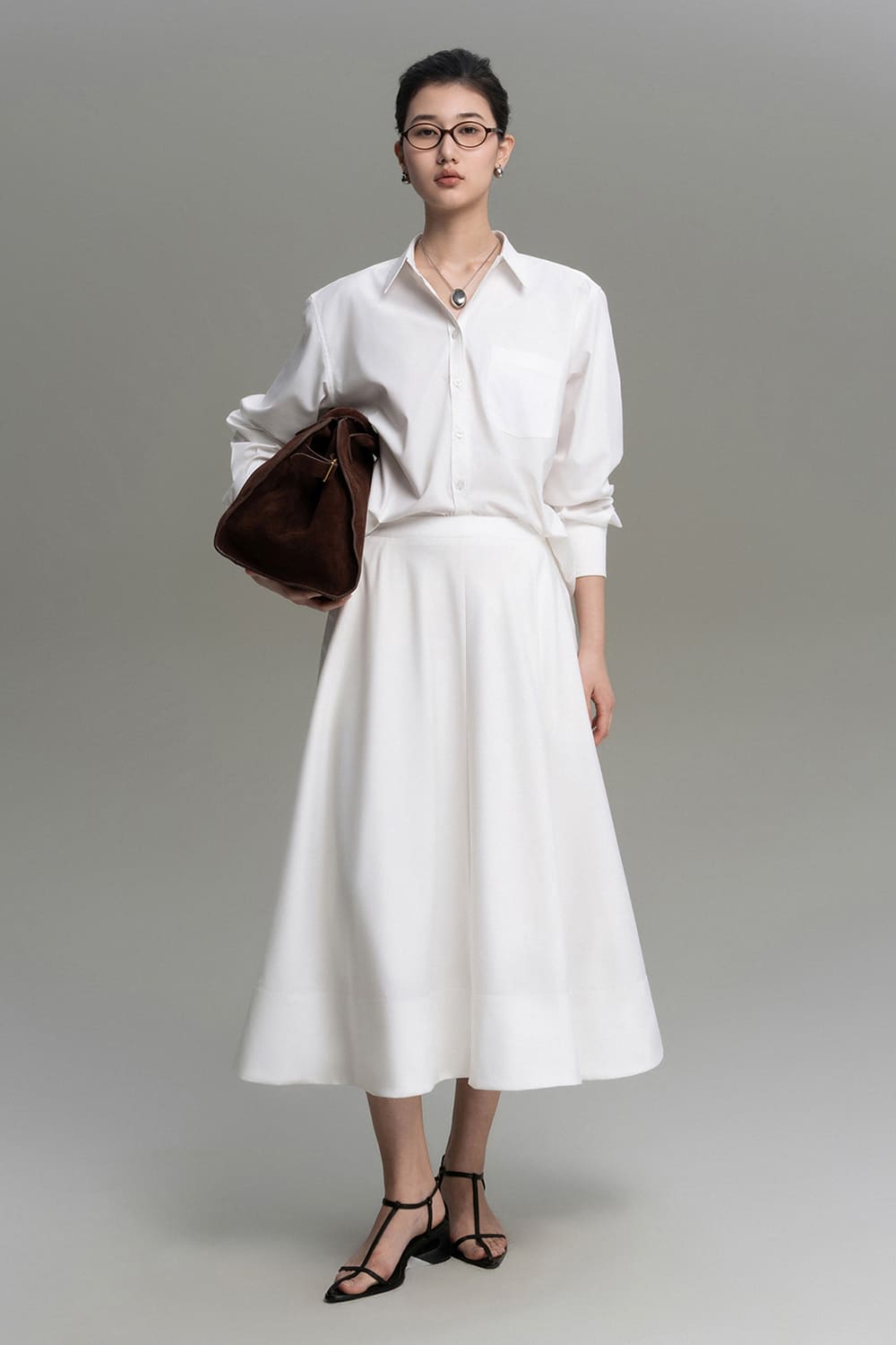 Caster Straight Patch Pocket Bamboo Shirt