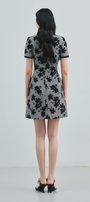 Safiyah Keyhole Ribbon Mini Dress - MEAN BLVD