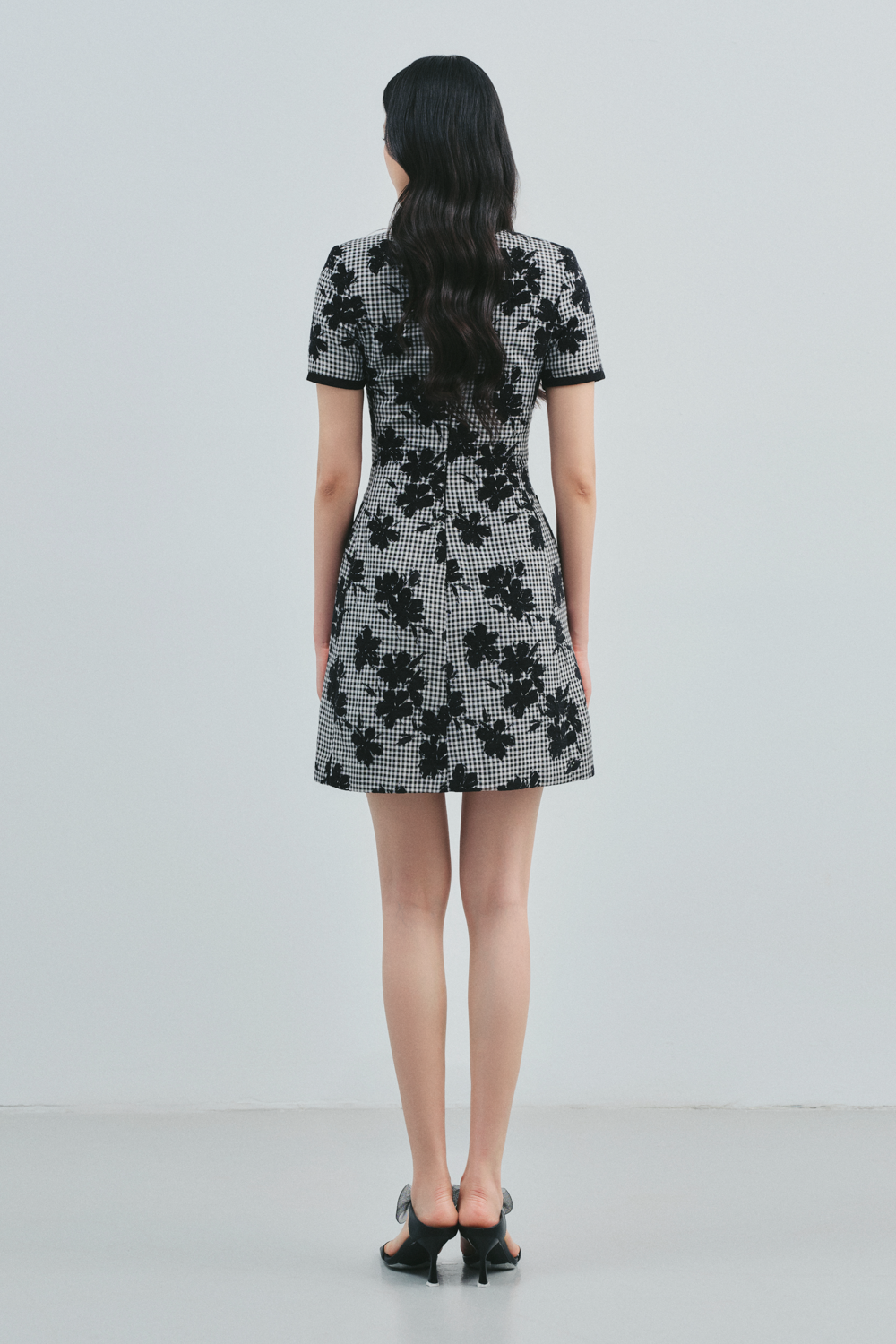 Safiyah Keyhole Ribbon Mini Dress - MEAN BLVD