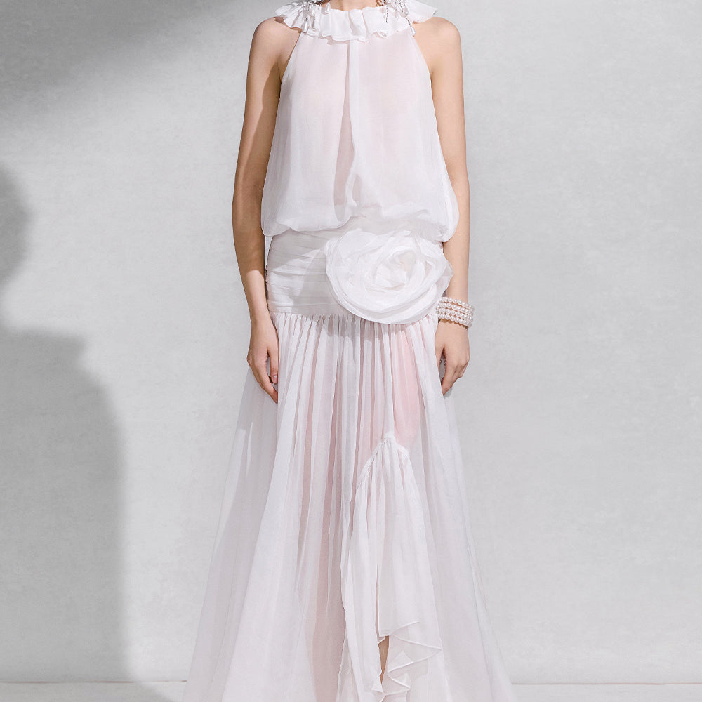 Salus Applique Maxi Dress - MEAN BLVD