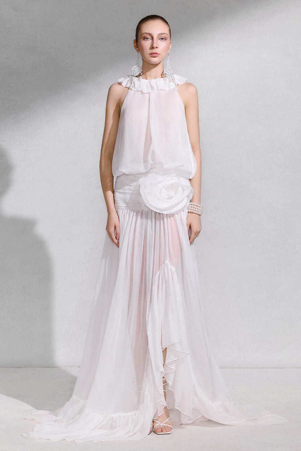 Salus Applique Maxi Dress - MEAN BLVD
