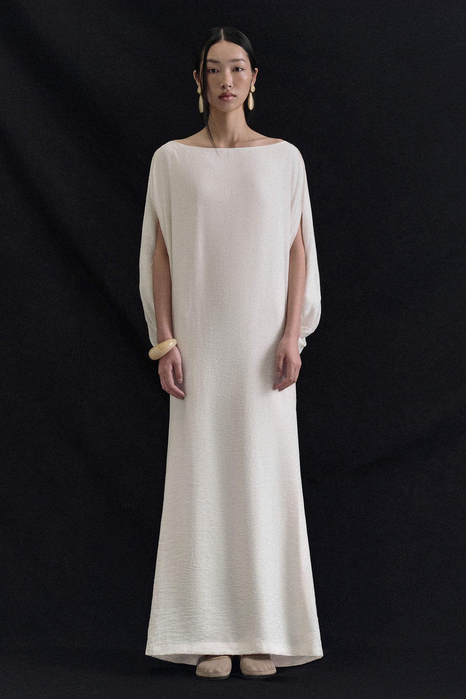 San Batwing Sleeve Maxi Dress - MEAN BLVD