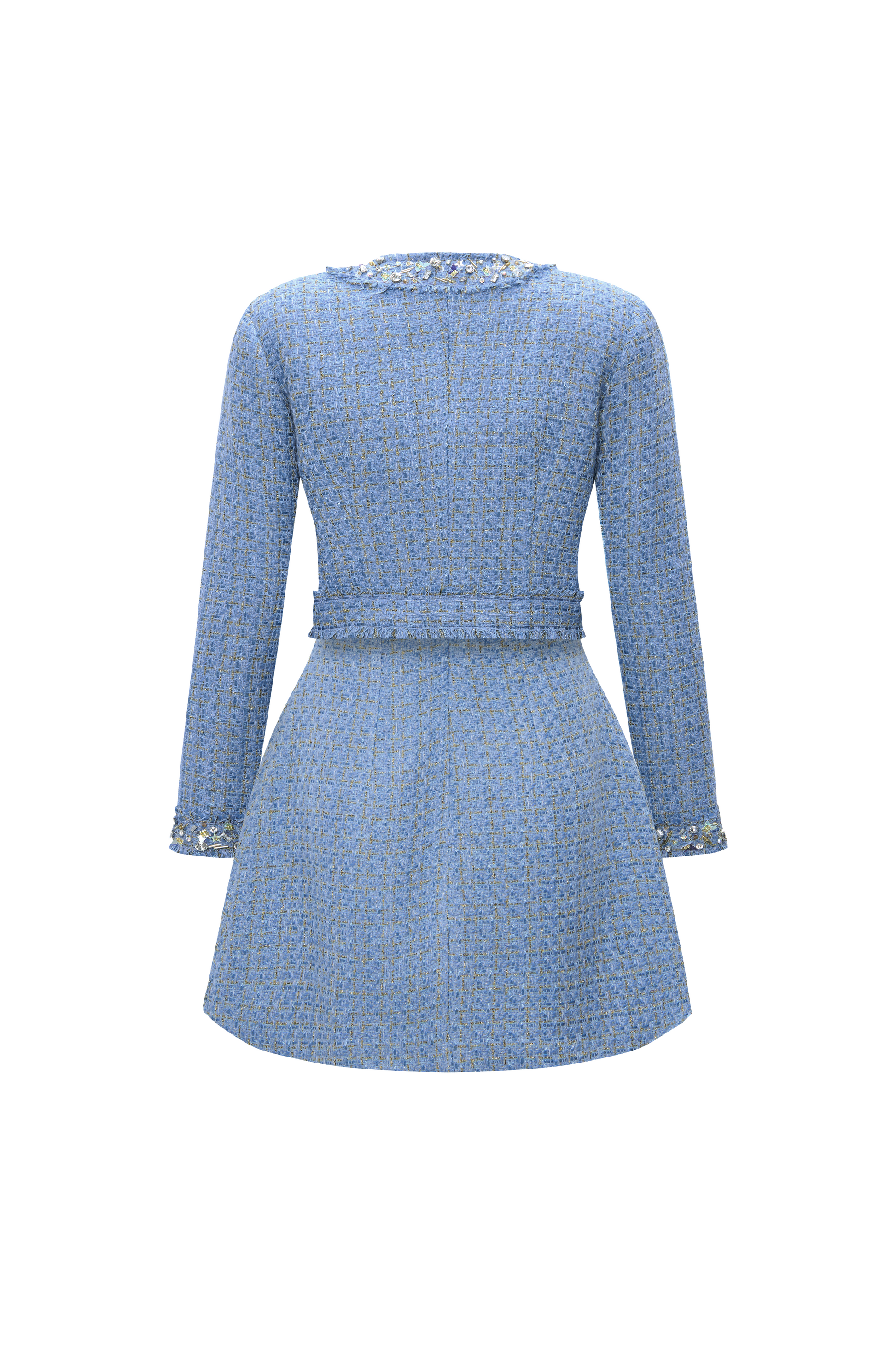 Saphielle A-line Round Neck Set