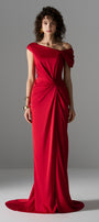 Scarlet Draped Maxi Dress - MEAN BLVD