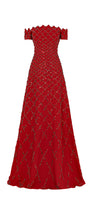 Scarlet Rhinestone Maxi Dress - MEAN BLVD