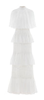 Scarletta Ruffle Maxi Dress - MEAN BLVD
