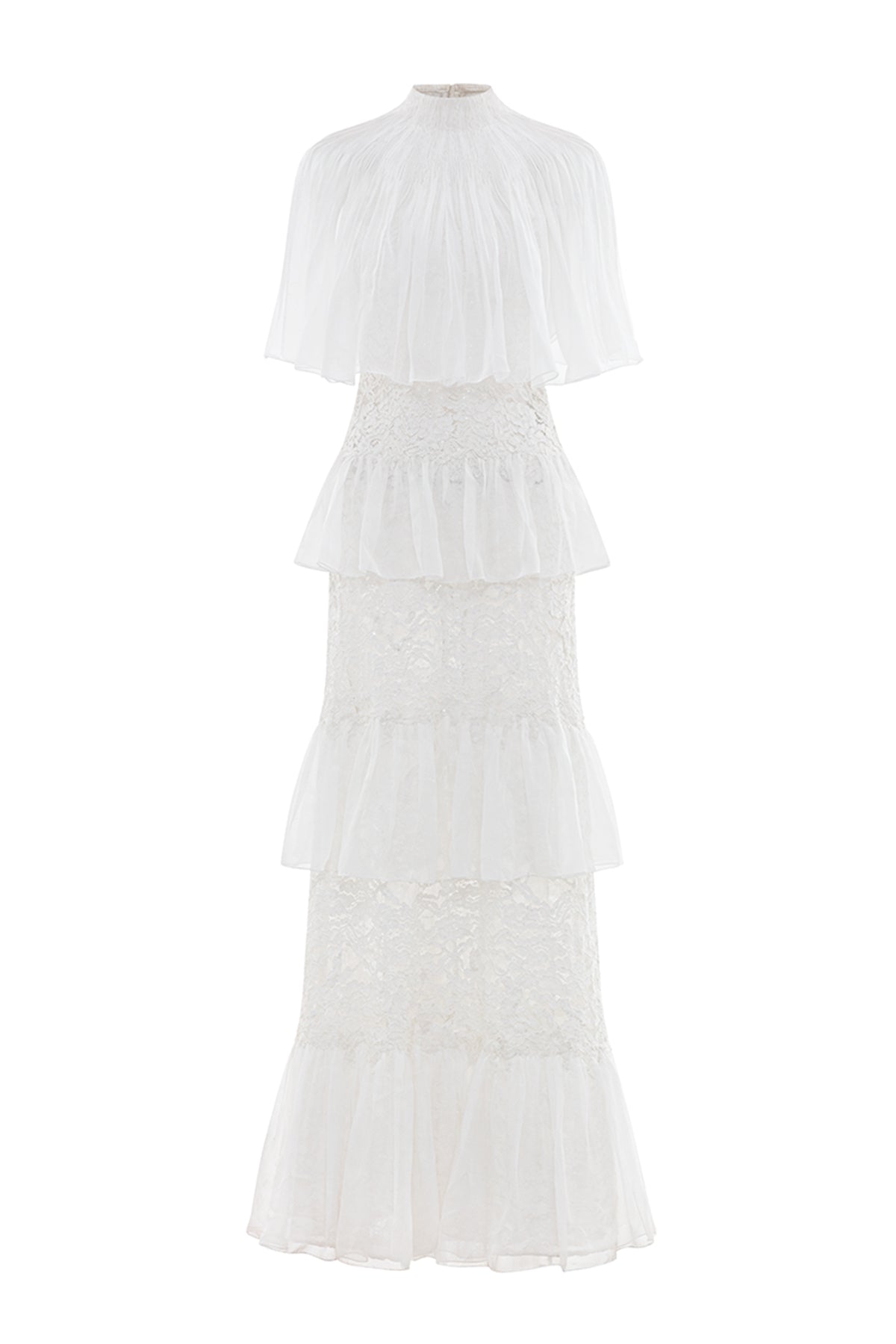 Scarletta Ruffle Maxi Dress - MEAN BLVD