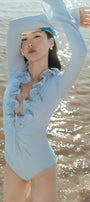 Seashell Draped Bodysuit - MEAN BLVD