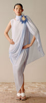 Selene Cape Sleeve Maxi Dress - MEAN BLVD