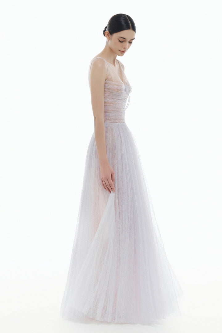 Selene V-Neck Sequin Maxi Dress - MEAN BLVD