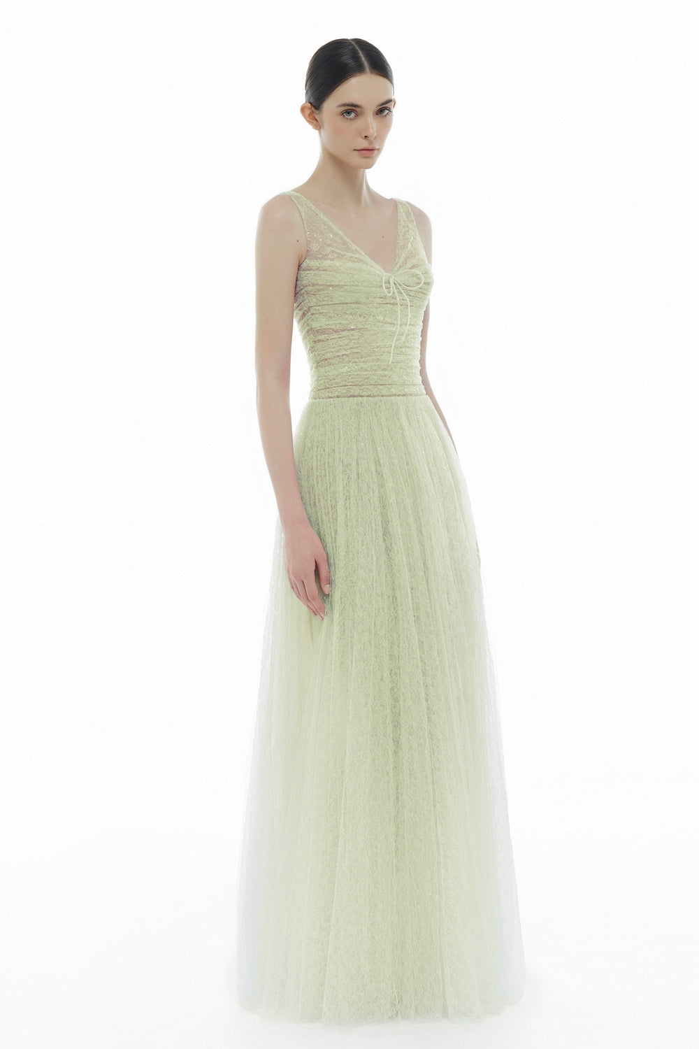 Selene V-Neck Sequin Maxi Dress - MEAN BLVD