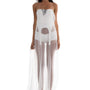 Sepia Straight Maxi Dress - MEAN BLVD