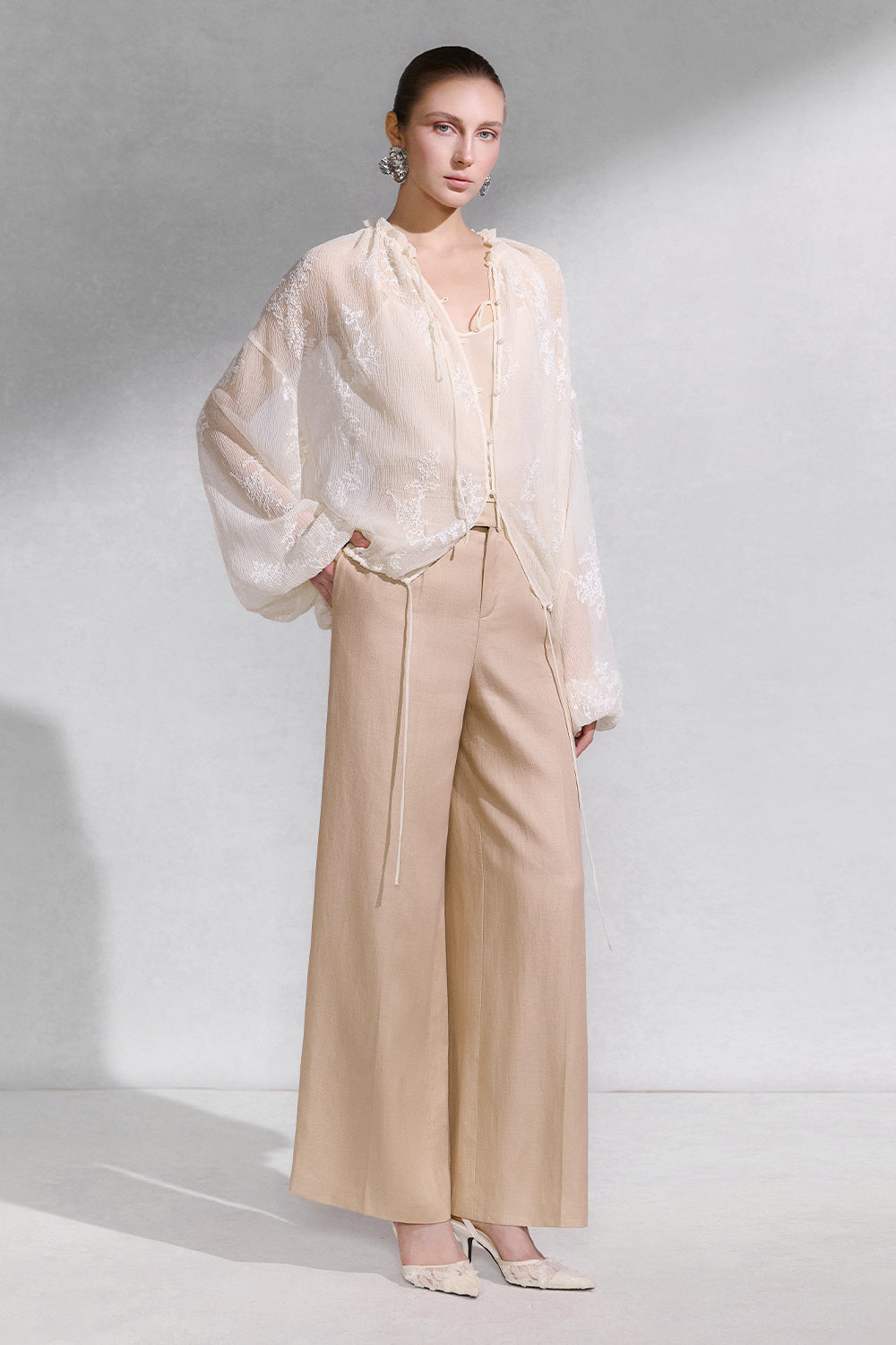 Sera Bishop Sleeve Top - MEAN BLVD