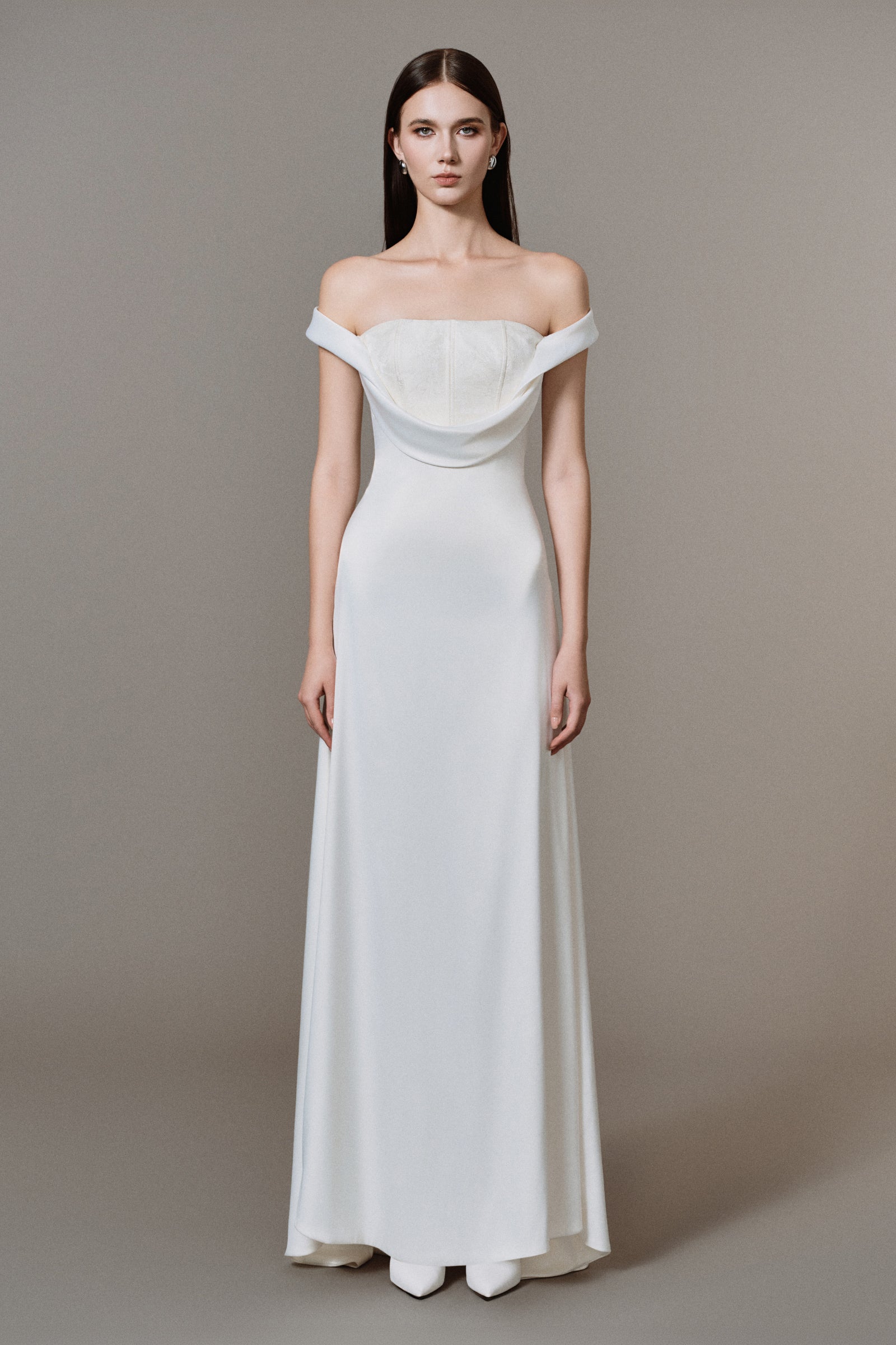 Sera Off-Shoulder Maxi Dress - MEAN BLVD