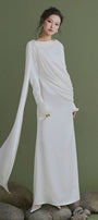 Seraphine Draped Maxi Dress - MEAN BLVD