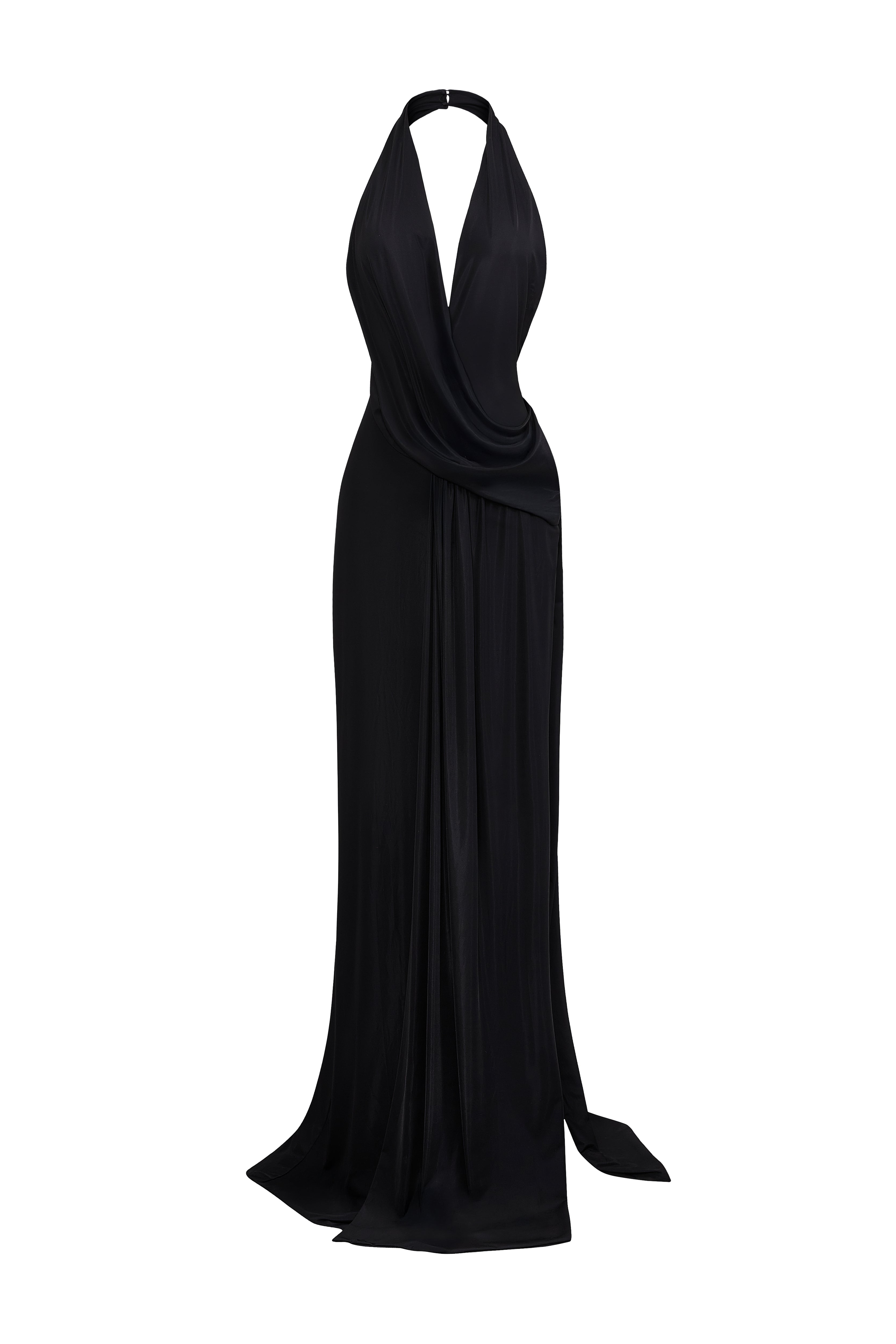 Seraphine Halter Maxi Dress - MEAN BLVD