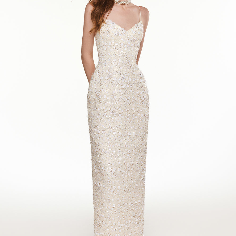 Sereia Applique Maxi Dress - MEAN BLVD