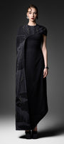 Serein Asymmetric Sleeve Maxi Dress - MEAN BLVD