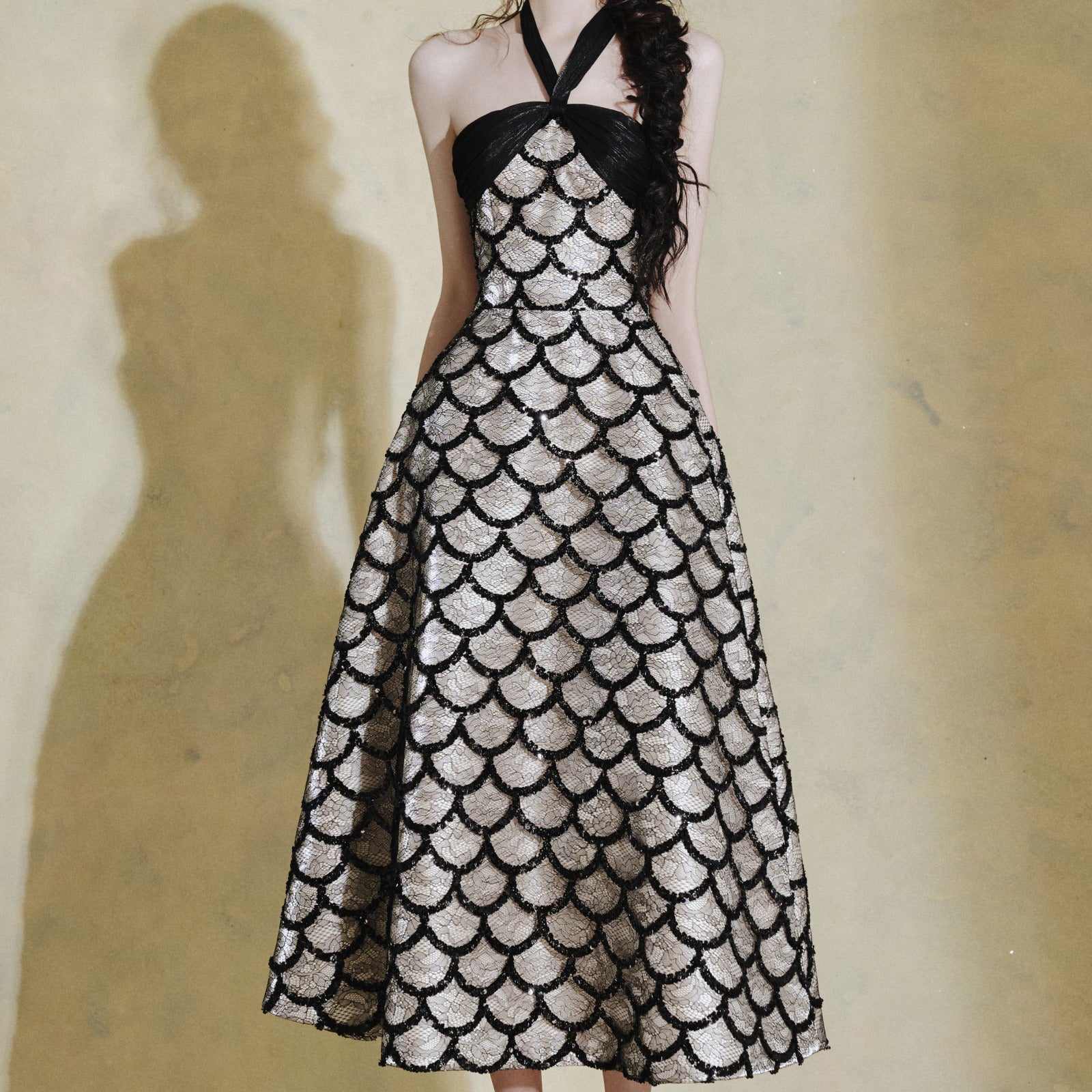 Seren Halter Maxi Dress - MEAN BLVD