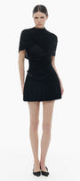 Serena Cape Draped Mini Dress - MEAN BLVD