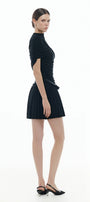 Serena Cape Draped Mini Dress - MEAN BLVD