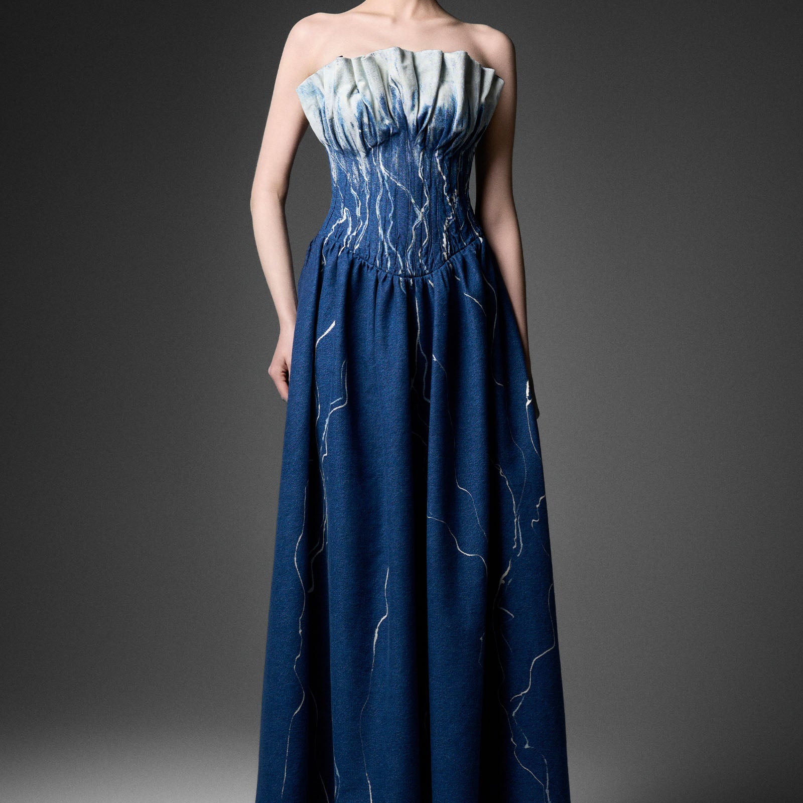 Serena Ruched Maxi Dress - MEAN BLVD